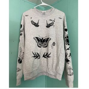 Larry Stylinson Grey Crewneck Sweatshirt